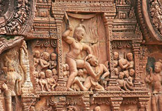Banteay Srei Temple Carving Art